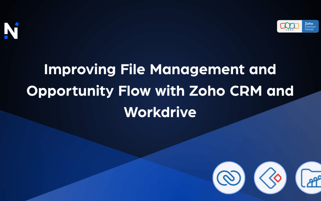 Improving File Management and Opportunity Flow with Zoho CRM and Workdrive